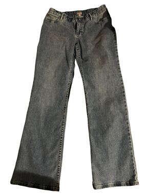 J. Jill Women's Boot-Cut Jeans in Light Blue Wash